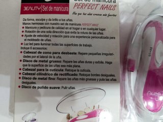 Set manicura AURA rosa