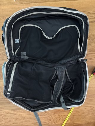 Mochila Forclaz Negra y Verde
