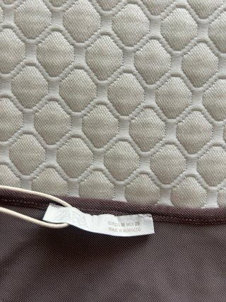 Camiseta doble tul beige/rosa talla única