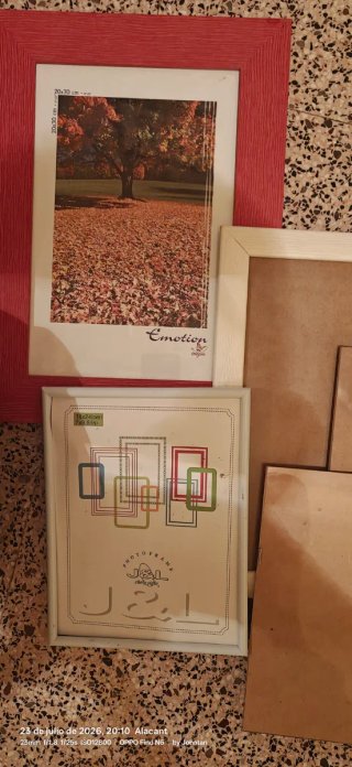Gran lote de 16 Marcos de Fotos + Álbum nuevo