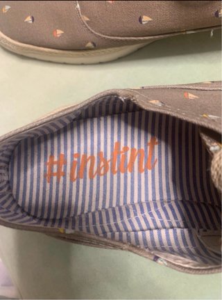 Bambas Toni Pons Beige Estampado Velero