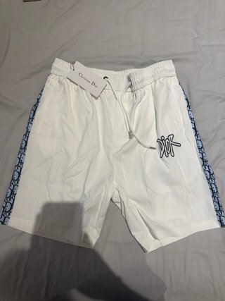 Bañador Dior Hombre Blanco y Azul
