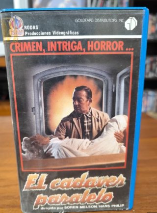 VHS Crimen Intriga Horror El Cadáver Paralelo