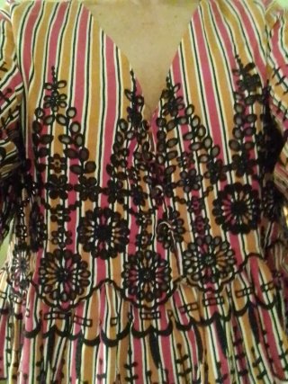 Conjto mujer Sfera 2 pieza rayas .Top M Pantalón40