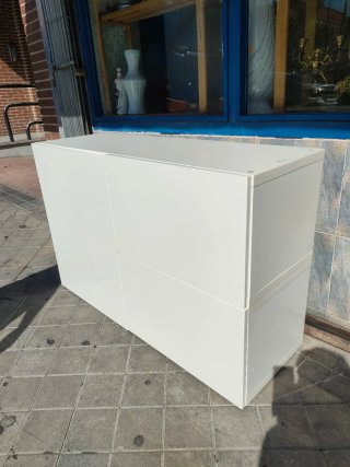 Mueble TV organizador blanco 640513971