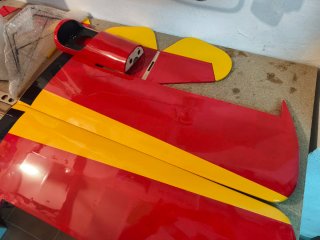 Kit Avión RC spacewalker 90% construido