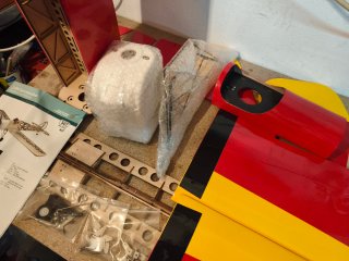 Kit Avión RC spacewalker 90% construido