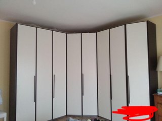 Armadio a ante con cabina