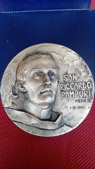 MEDALLA SAN RICCARDO PAMPURI 1989