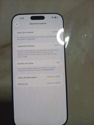 iPhone 16 Pro Max 256GB Plata