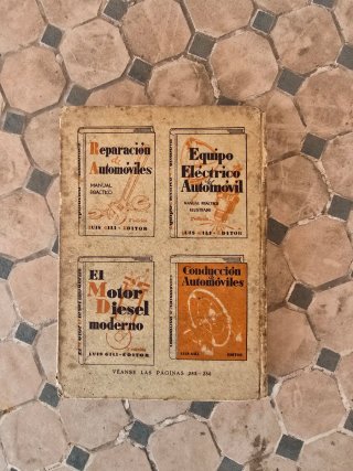 Manual Automóvil 1940 – Libro antiguo de mecánica