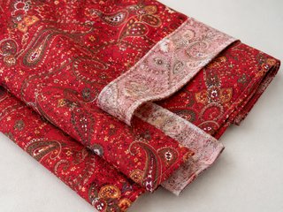 Tejido de algodón estampado paisley