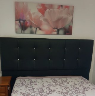 Cabeceros de cama tapizados