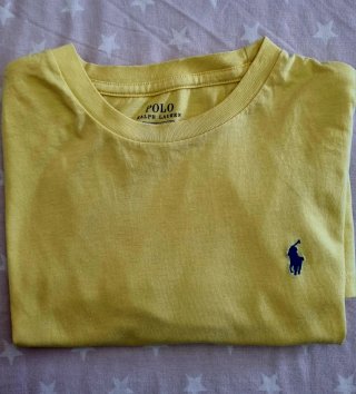 Camiseta Polo Ralph Lauren Amarilla L niño