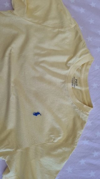 Camiseta Polo Ralph Lauren Amarilla L niño