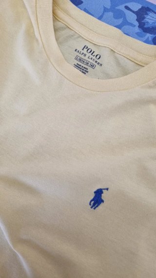 Camiseta Polo Ralph Lauren Amarilla L niño