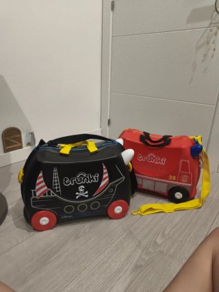 Maletas Trunki Bombero y Pirata