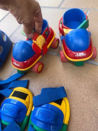 Set Patinaje Chicco Casco y Protecciones