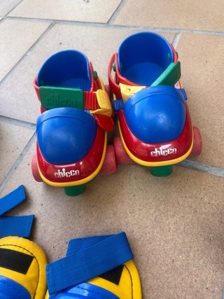 Set Patinaje Chicco Casco y Protecciones