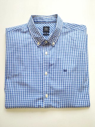 Camisa Pedro del Hierro cuadros azul y blanco