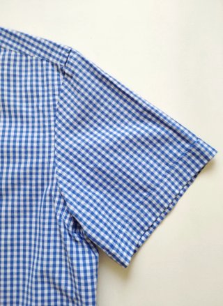 Camisa Pedro del Hierro cuadros azul y blanco