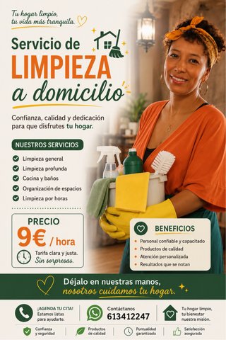 Limpieza a domicilio