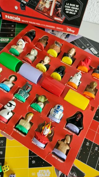 NO ES PACK : Tabú , Parchís Star Wars