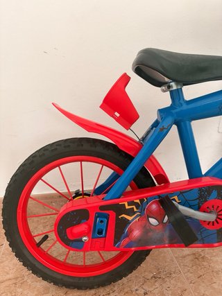 Bicicleta Spiderman Azul y Roja