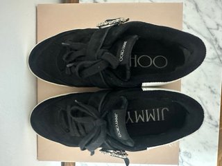 Zapatillas Jimmy Choo Negras y Blancas