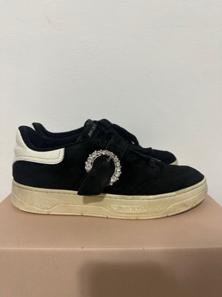 Zapatillas Jimmy Choo Negras y Blancas