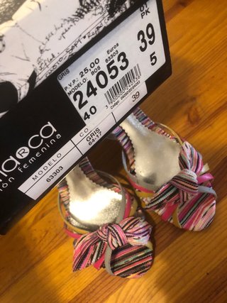 Sandalias La Marca Pasión Femenina Talla 39