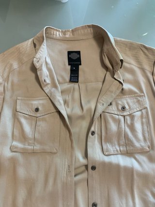 Camicia Harley-Davidson donna S beige