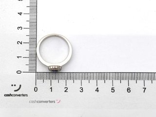 sortija oro 18k con piedra con diamante,zafiro