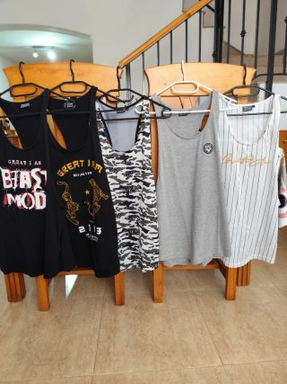 Conjunto de camisetas Tirantes Deportivas