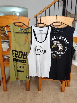 Conjunto de camisetas Tirantes Deportivas