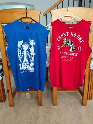 Conjunto de camisetas Tirantes Deportivas