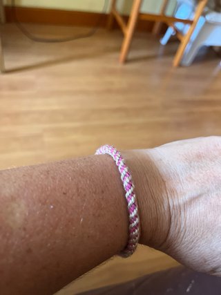 Pulseras algodón hechas a mano