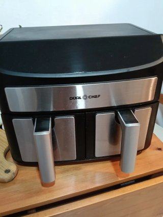 Freidora de Aire Dual Chef Alta Calidad