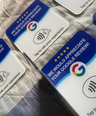 Adesivi NFC Google per Recensioni