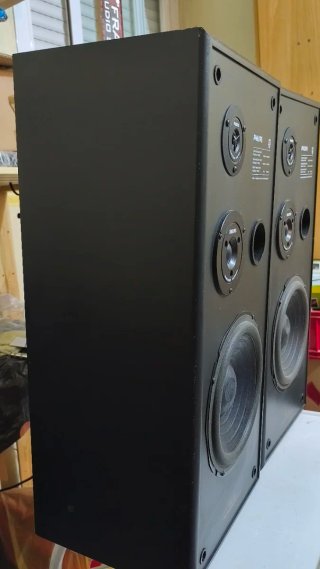 Altavoces Philips Hi-Fi Negros FB690 100w