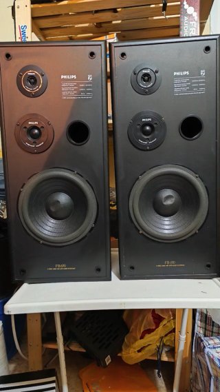 Altavoces Philips Hi-Fi Negros FB690 100w