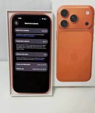 iPhone 17 Pro Naranja