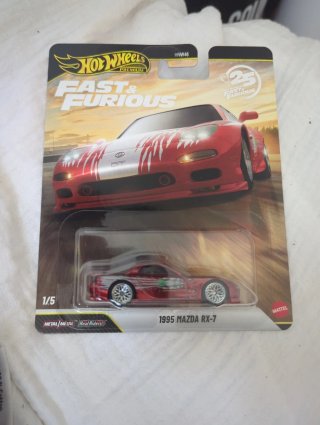 Hot Wheels Fast & Furious 1995 Mazda RX-7