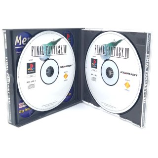 Final Fantasy VII PS1 PAL EUR CIB Completo