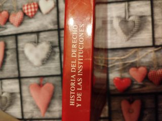 Libro HISTORIA DEL DERECHO Y DE LAS INSTITUCIONES.