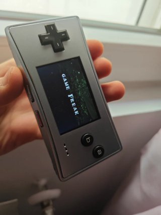 Nintendo Game Boy Micro Plata