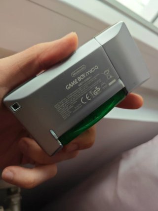Nintendo Game Boy Micro Plata