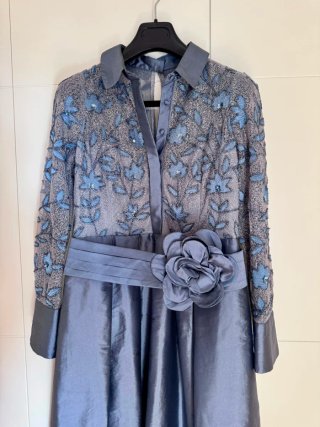 Vestido largo Rosa Clará · Colección Cocktail 2026