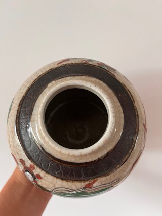 Tarro porcelana china Nanking