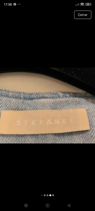 Chaqueta vaquera Stefanel Talla M